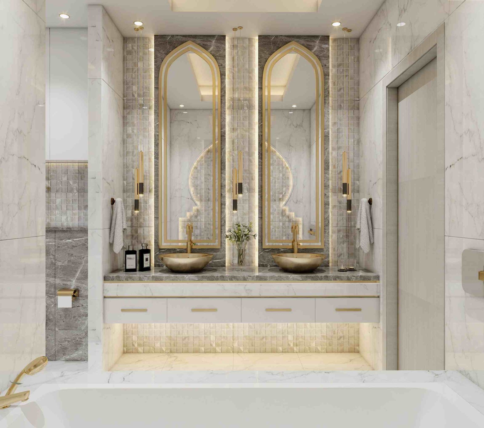 Interior design studio atmosphere