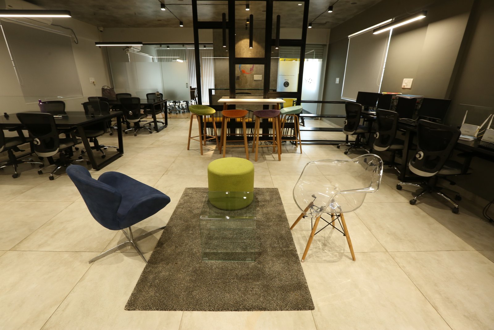 Open plan office interior by Humming House